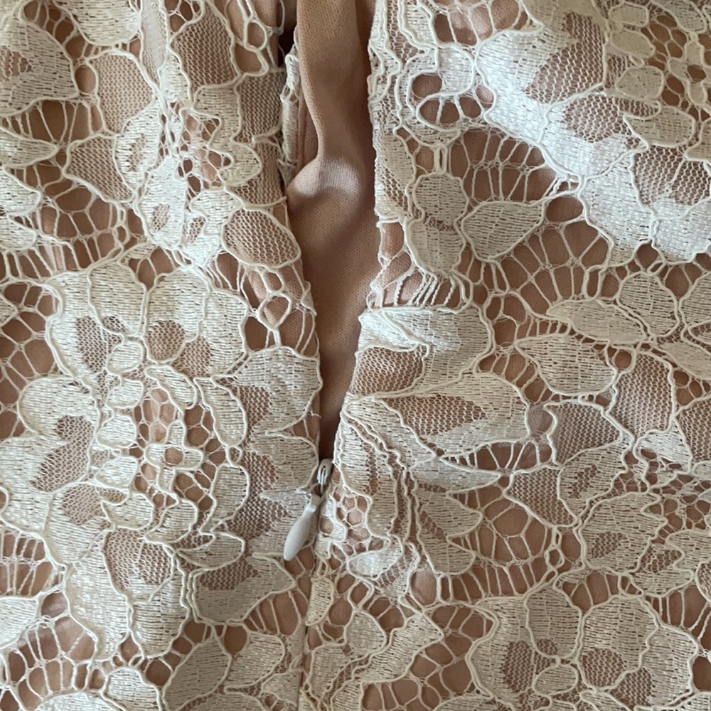 White Lace Jumpsuit - Picture 7 of 8